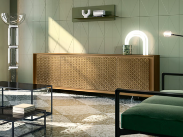 PRIVACY - Wooden sideboard with sliding doors by Capo d’Opera - view 2